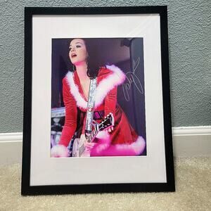Rare Katy Perry Authentic Signed Autographed 11X14 Framed & Matted COA